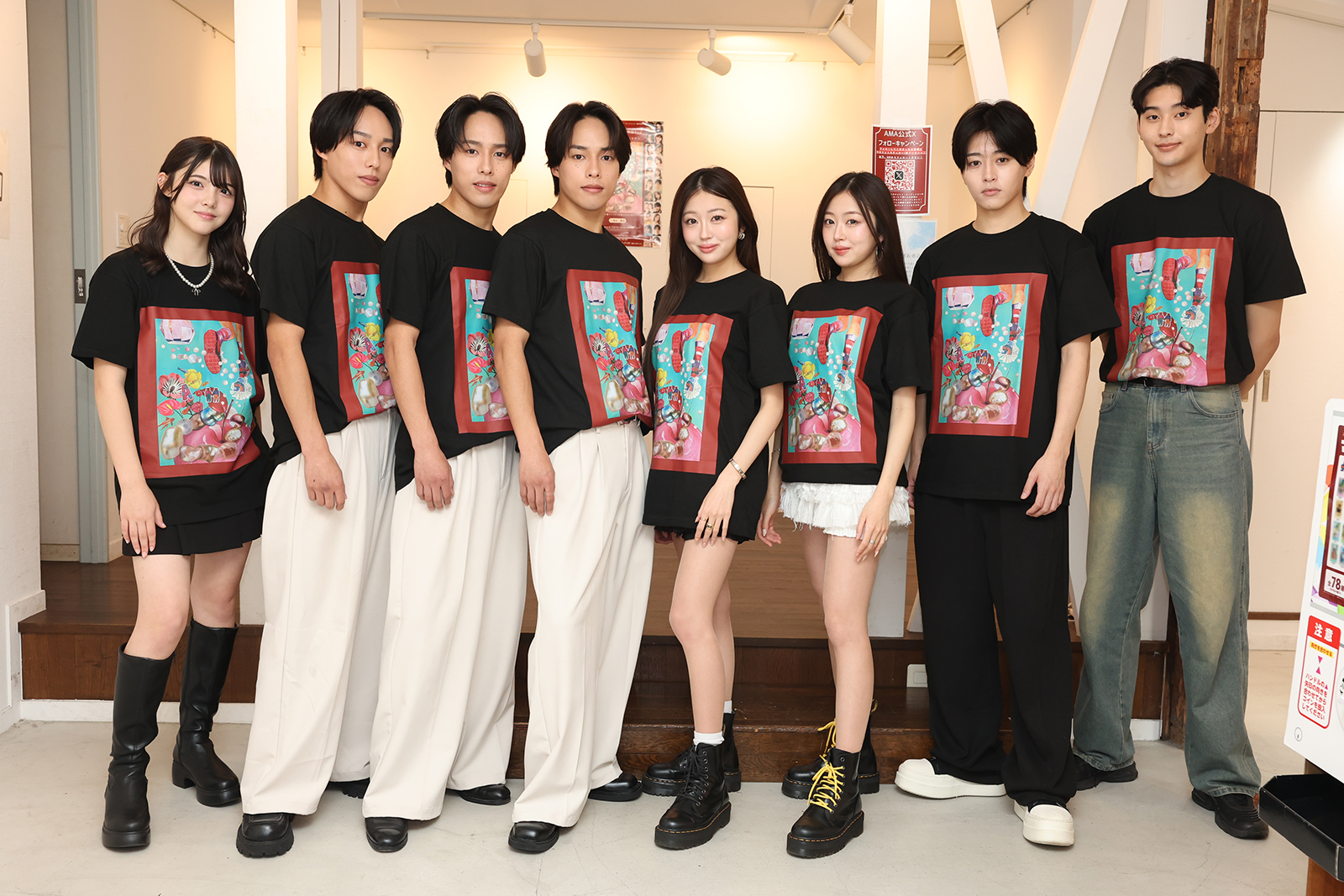 松尾そのま、佐藤三兄弟、はんなみいな、荒井啓志、石川愛大