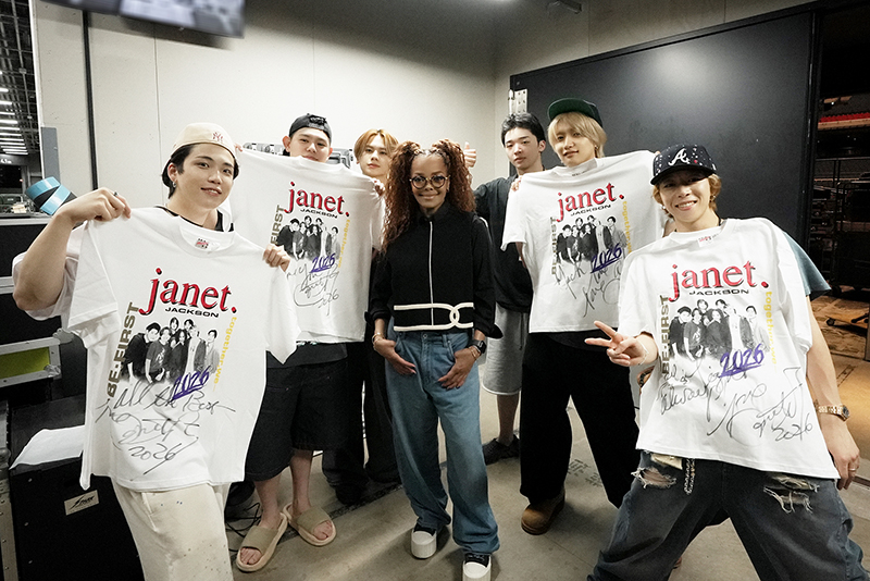 BE:FIRST、ジャネット・ジャクソン