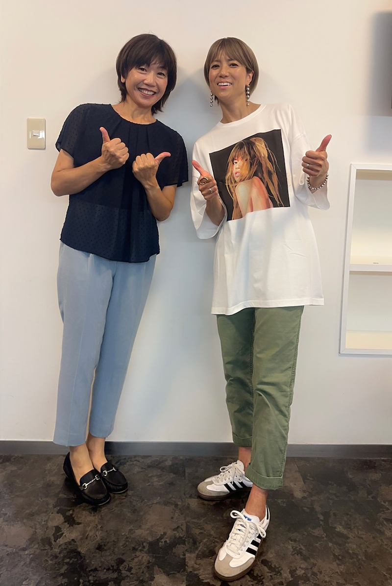 hitomi、高橋尚子