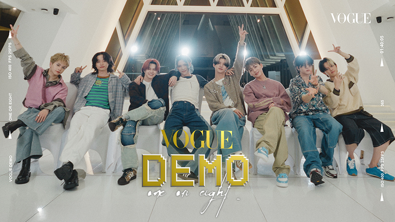 ONE OR EIGHT】「VOGUE Demo」に初登場！香港のチャペルでラブソング