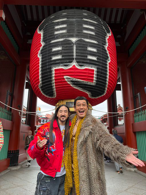 ピコ太郎、スティーヴ・アオキ