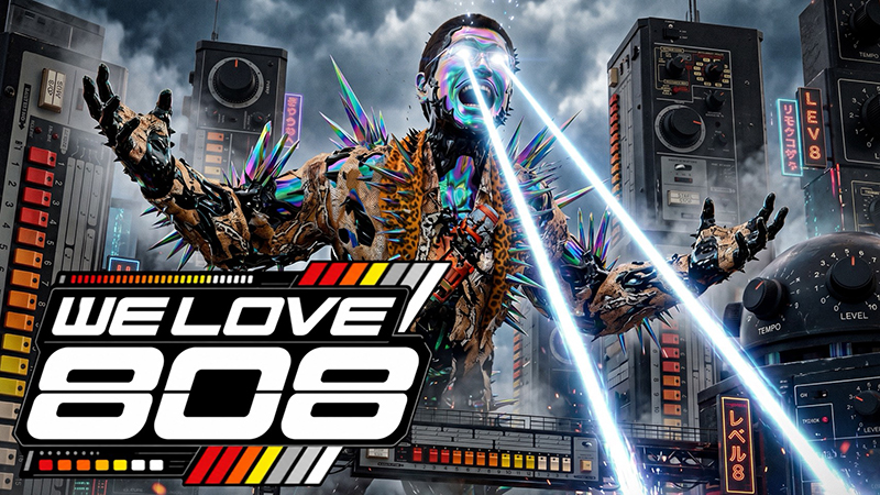 ピコ太郎 ピコ太郎】AIで巨大サイボーグ化！Roland TR-808への愛を詰め込んだ