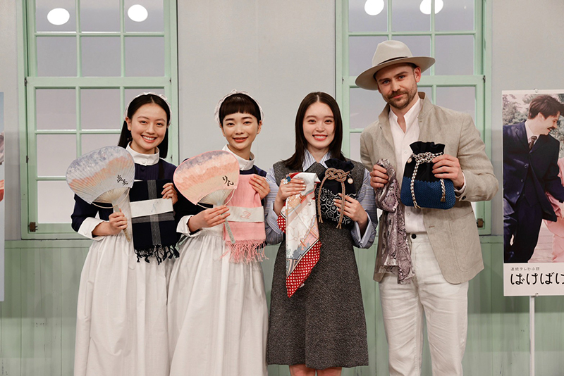 見上愛、上坂樹里、髙石あかり、トミー・バストウ