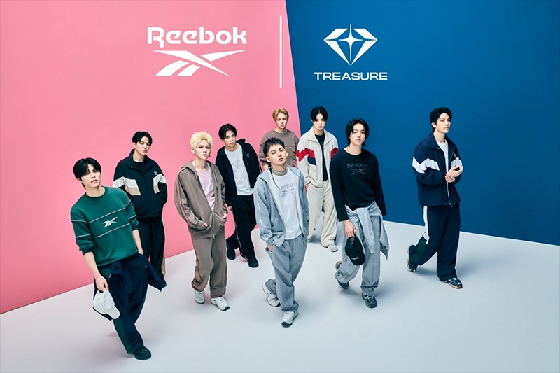 TREASURE】秋の装いで多彩な表情 Reebok新ビジュアル公開 着用アイテム