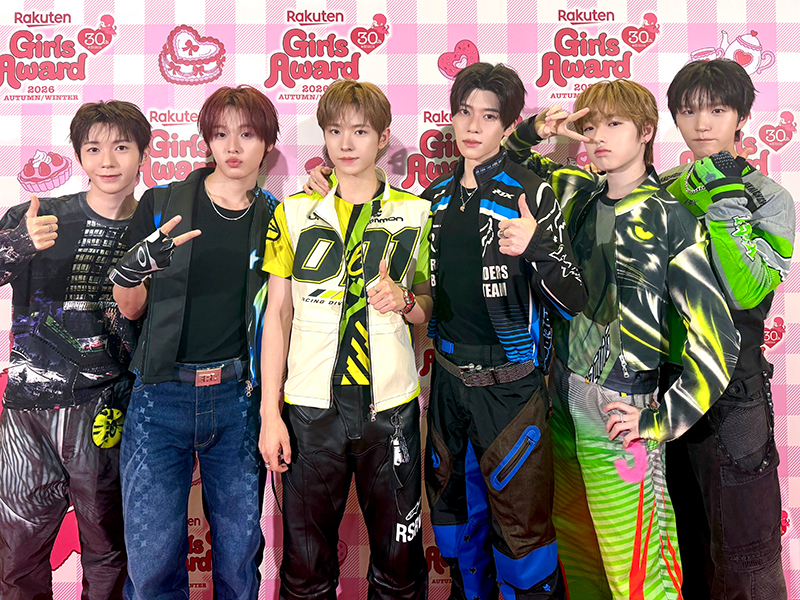 NCT WISH】Rakuten GirlsAward 2026 AUTUMN/WINTERにヘッドライナー